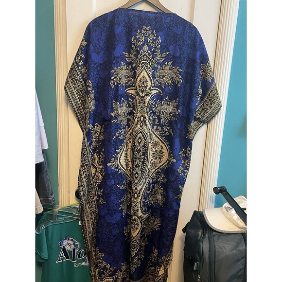 Beautiful multicolor caftan SZ‎ OS - Picture 7 of 10